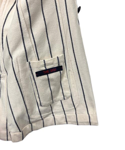 THE GIGI（ザ・ジジ）THE GIGI (ザ・ジジ) ダブルジャケット アイボリー サイズ:52の古着・服飾アイテム