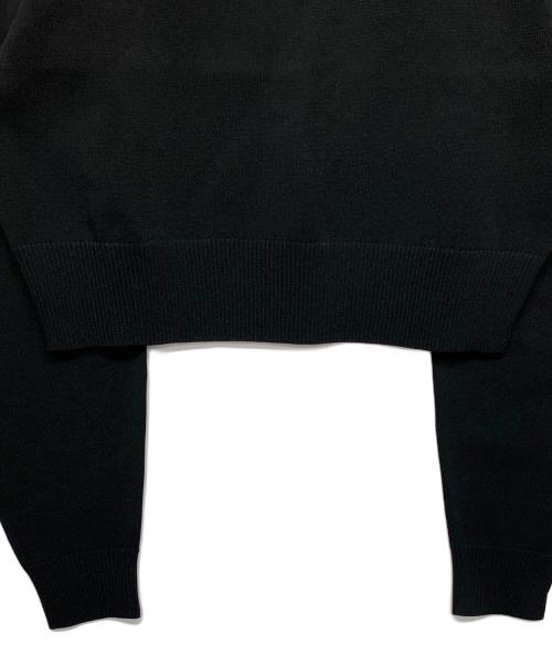 cygne（シーニュ）cygne (シーニュ) 薄手ニット ブラック サイズ:M 未使用品の古着・服飾アイテム