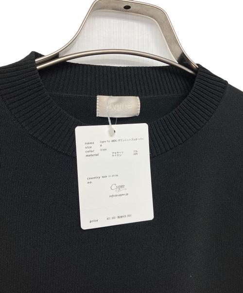 cygne（シーニュ）cygne (シーニュ) 薄手ニット ブラック サイズ:M 未使用品の古着・服飾アイテム
