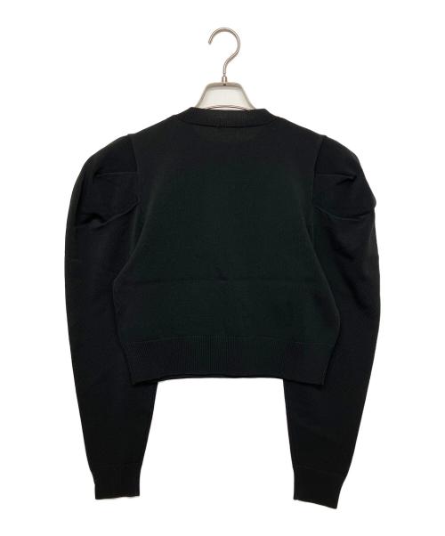 cygne（シーニュ）cygne (シーニュ) 薄手ニット ブラック サイズ:M 未使用品の古着・服飾アイテム