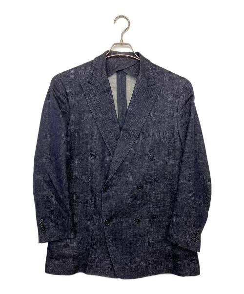TAGLIATORE（タリアトーレ）TAGLIATORE (タリアトーレ) テーラードジャケット ネイビー サイズ:52の古着・服飾アイテム