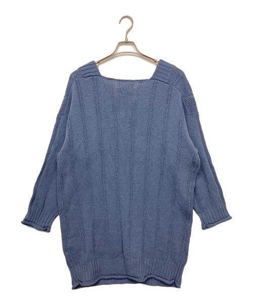 RODEO CROWNS（ロデオクラウン）RODEO CROWNS (ロデオクラウン) ニットワンピース ブルー サイズ:FREE 未使用品の古着・服飾アイテム