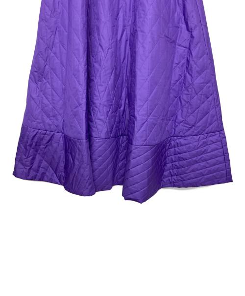 Dignite collier（ディニテ コリエ）Dignite collier (ディニテ コリエ) 中綿スカート パープル サイズ:Freeの古着・服飾アイテム