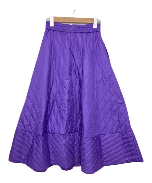 Dignite collier（ディニテ コリエ）Dignite collier (ディニテ コリエ) 中綿スカート パープル サイズ:Freeの古着・服飾アイテム