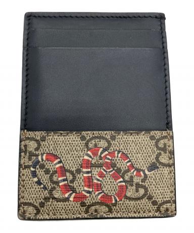 中古・古着通販】GUCCI (グッチ) キングスネーク カードケース