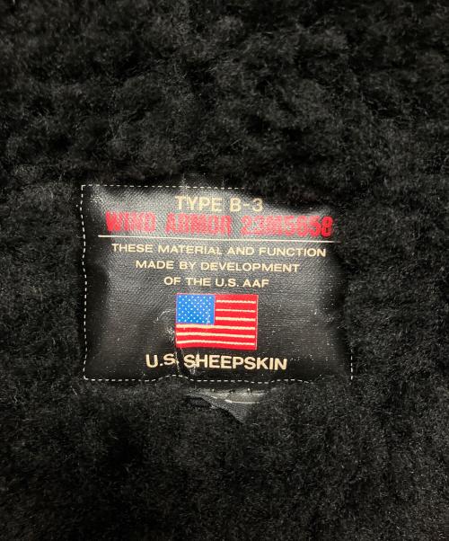 Wind Armor（ウィンドアーマー）Wind Armor (ウィンドアーマー) B-3ジャケット ブラック サイズ:Mの古着・服飾アイテム