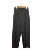 COMME des GARCONS HOMMEコムデギャルソン オム）の古着「スラックス」｜チャコールグレー