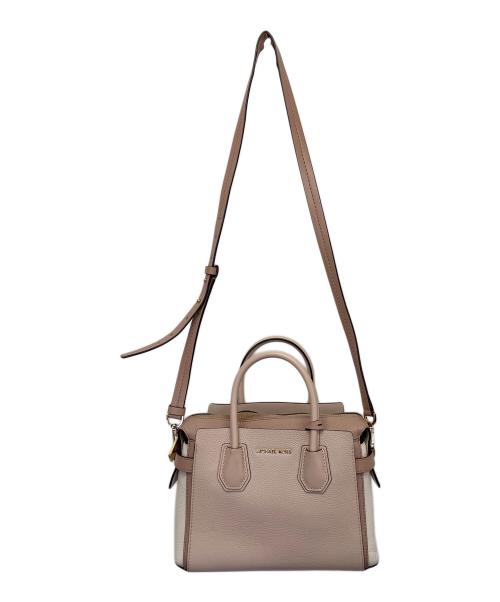 MICHAEL KORS（マイケル・コース）MICHAEL KORS (マイケル・コース) 2WAYバッグ ピンクの古着・服飾アイテム