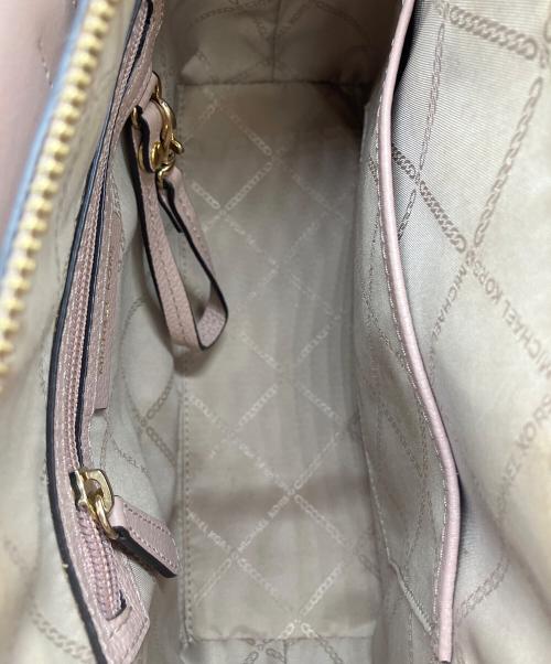 MICHAEL KORS（マイケル・コース）MICHAEL KORS (マイケル・コース) 2WAYバッグ ピンクの古着・服飾アイテム