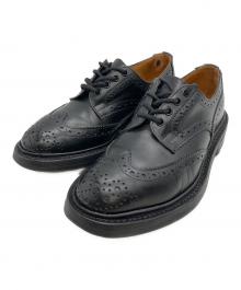 Tricker's（トリッカーズ）の古着「バートン　レースアップシューズ」｜ブラック