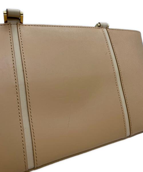 BURBERRY（バーバリー）BURBERRY (バーバリー) ハンドバッグ ベージュの古着・服飾アイテム