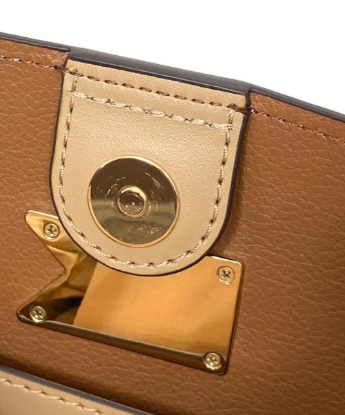 MICHAEL KORS（マイケル・コース）MICHAEL KORS (マイケル・コース) トートバッグ ベージュの古着・服飾アイテム