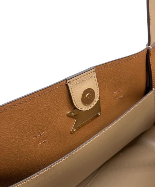 MICHAEL KORS（マイケル・コース）MICHAEL KORS (マイケル・コース) トートバッグ ベージュの古着・服飾アイテム