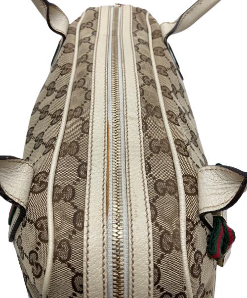 GUCCI（グッチ）GUCCI (グッチ) ミニボストンバッグ ベージュの古着・服飾アイテム
