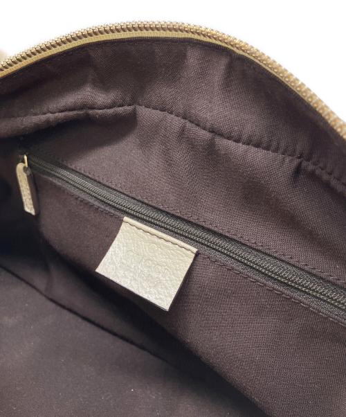 GUCCI（グッチ）GUCCI (グッチ) ミニボストンバッグ ベージュの古着・服飾アイテム