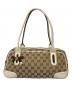 GUCCI（グッチ）の古着「ミニボストンバッグ」｜ベージュ