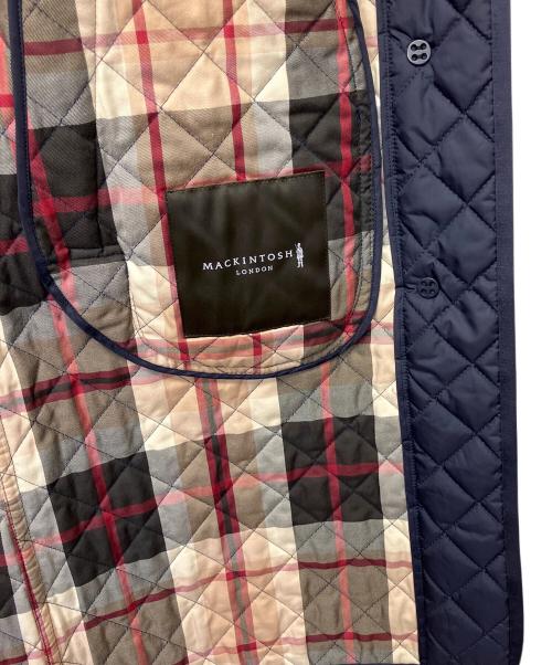 MACKINTOSH LONDON（マッキントッシュ ロンドン）MACKINTOSH LONDON (マッキントッシュ ロンドン) キルティングコート ネイビー サイズ:40の古着・服飾アイテム