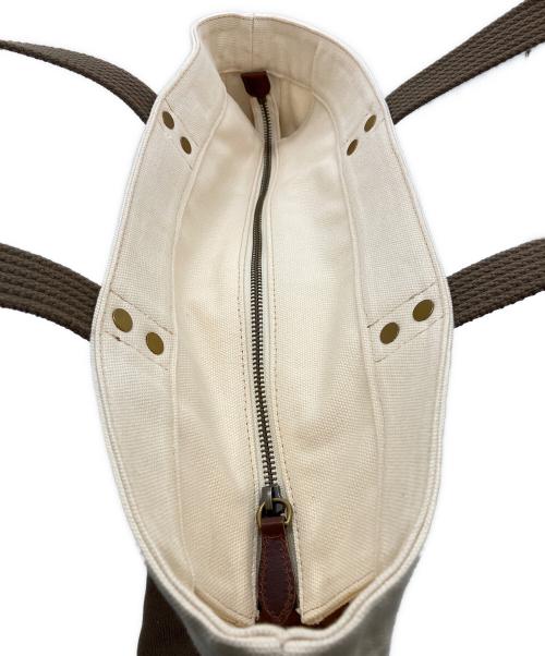 POLO RALPH LAUREN（ポロ・ラルフローレン）POLO RALPH LAUREN (ポロ・ラルフローレン) ベアトートバッグ ベージュの古着・服飾アイテム