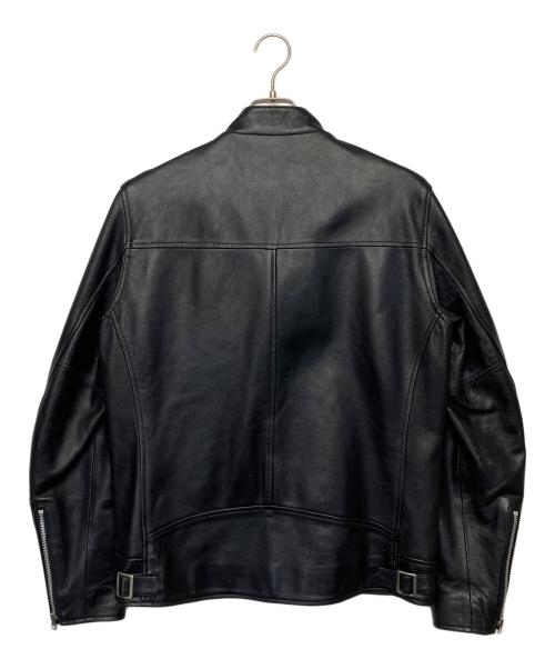 Schott（ショット）Schott (ショット) NEW DOUBLE BREST RIDERS　ライダースジャケット ブラック サイズ:L　の古着・服飾アイテム