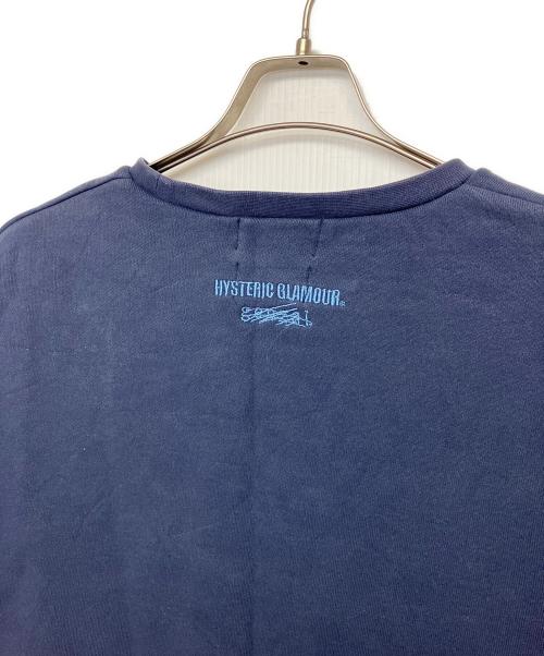 Hysteric Glamour（ヒステリックグラマー）Hysteric Glamour (ヒステリックグラマー) genzai (ゲンザイ) スウェット ネイビー サイズ:XLの古着・服飾アイテム