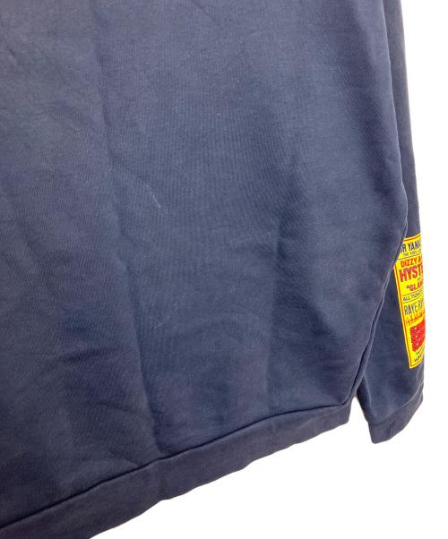 Hysteric Glamour（ヒステリックグラマー）Hysteric Glamour (ヒステリックグラマー) genzai (ゲンザイ) スウェット ネイビー サイズ:XLの古着・服飾アイテム
