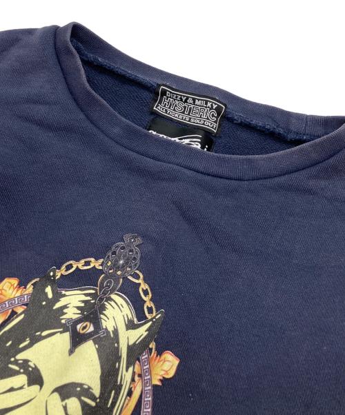Hysteric Glamour（ヒステリックグラマー）Hysteric Glamour (ヒステリックグラマー) genzai (ゲンザイ) スウェット ネイビー サイズ:XLの古着・服飾アイテム