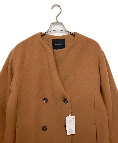 JILL STUART（ジルスチュアート）JILL STUART (ジルスチュアート) ストールドッキングコート ブラウン サイズ:Mの古着・服飾アイテム
