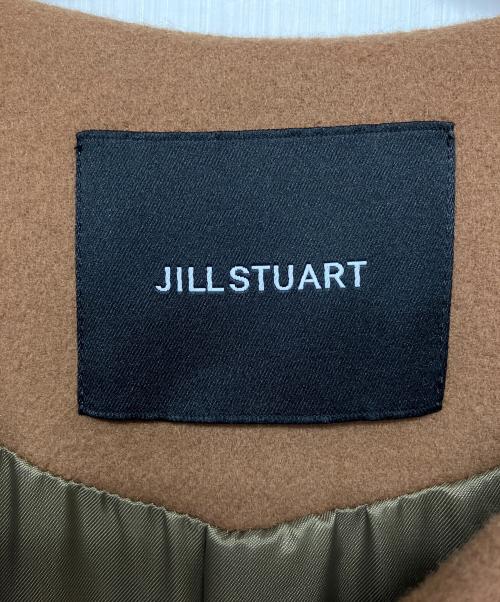 JILL STUART（ジルスチュアート）JILL STUART (ジルスチュアート) ストールドッキングコート ブラウン サイズ:Mの古着・服飾アイテム