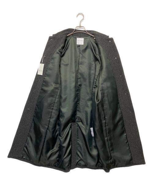 HUMAN WOMAN（ヒューマンウーマン）HUMAN WOMAN (ヒューマンウーマン) ドビーメルトンコート グレー サイズ:Sの古着・服飾アイテム