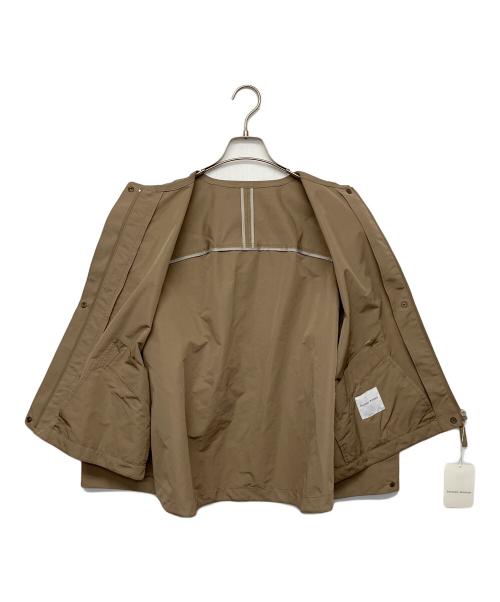 HUMAN WOMAN（ヒューマンウーマン）HUMAN WOMAN (ヒューマンウーマン) タフタノーカラーブルゾン グリーン サイズ:Mの古着・服飾アイテム
