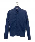 STONE ISLANDストーンアイランド）の古着「スウェットカーディガン」｜ネイビー