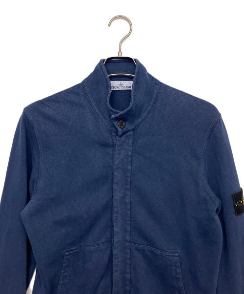 STONE ISLAND（ストーンアイランド）STONE ISLAND (ストーンアイランド) スウェットカーディガン ネイビー サイズ:Sの古着・服飾アイテム