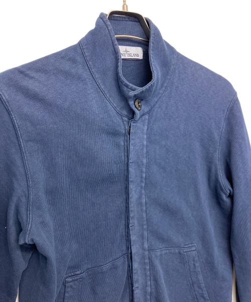 STONE ISLAND（ストーンアイランド）STONE ISLAND (ストーンアイランド) スウェットカーディガン ネイビー サイズ:Sの古着・服飾アイテム