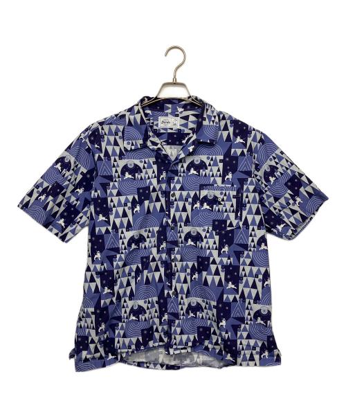 ポケットモンスター（ポケットモンスター）ポケットモンスター (ポケットモンスター) original stitch 半袖シャツ アブソル ネイビー サイズ:不明の古着・服飾アイテム