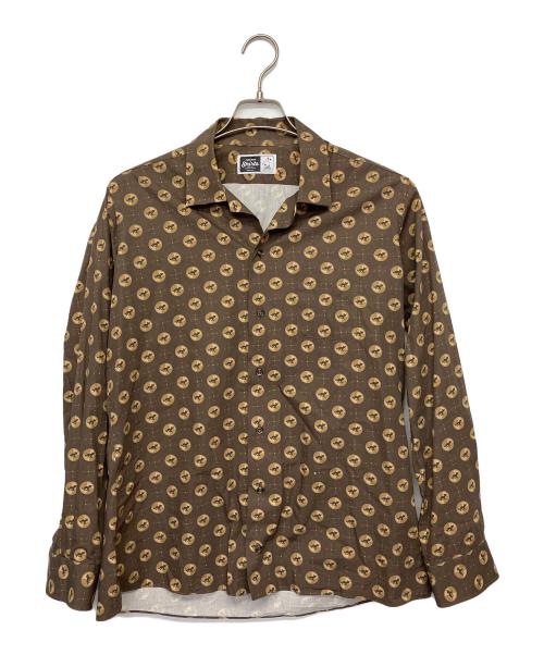 ポケットモンスター（ポケットモンスター）ポケットモンスター (ポケットモンスター) original stitch 長袖シャツ ブラウン サイズ:不明の古着・服飾アイテム