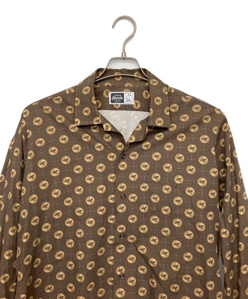 ポケットモンスター（ポケットモンスター）ポケットモンスター (ポケットモンスター) original stitch 長袖シャツ ブラウン サイズ:不明の古着・服飾アイテム
