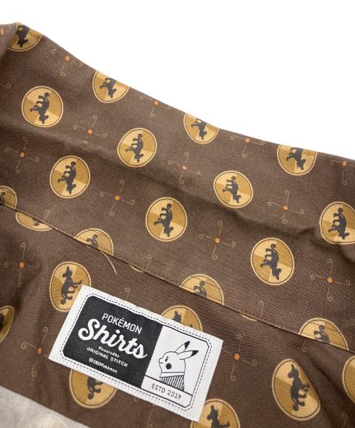 ポケットモンスター（ポケットモンスター）ポケットモンスター (ポケットモンスター) original stitch 長袖シャツ ブラウン サイズ:不明の古着・服飾アイテム