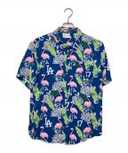 GENUINE MERCHANDISEジェニュイン マーチャンダイズ）の古着「アロハシャツ」｜ブルー