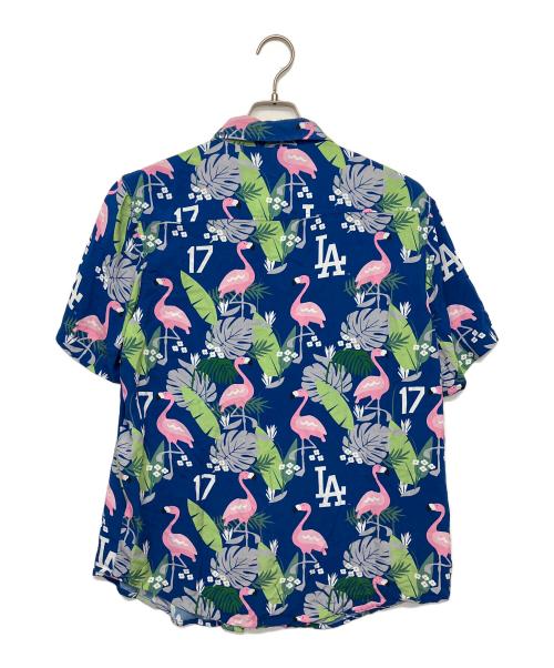 GENUINE MERCHANDISE（ジェニュイン マーチャンダイズ）GENUINE MERCHANDISE (ジェニュイン マーチャンダイズ) アロハシャツ ブルー サイズ:L　の古着・服飾アイテム