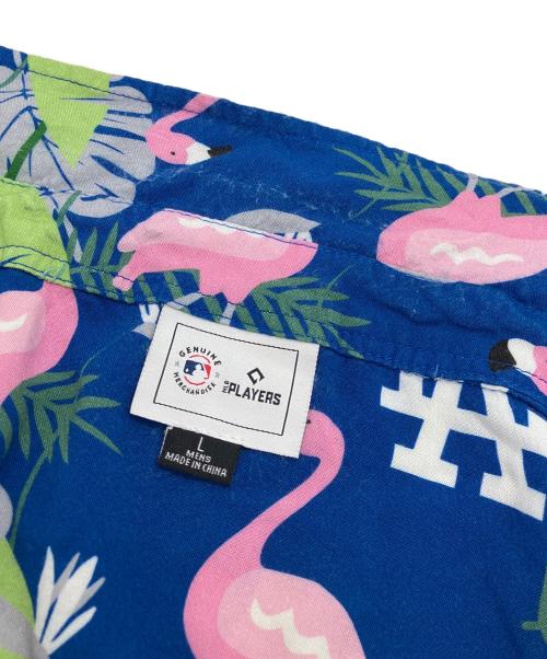 GENUINE MERCHANDISE（ジェニュイン マーチャンダイズ）GENUINE MERCHANDISE (ジェニュイン マーチャンダイズ) アロハシャツ ブルー サイズ:L　の古着・服飾アイテム