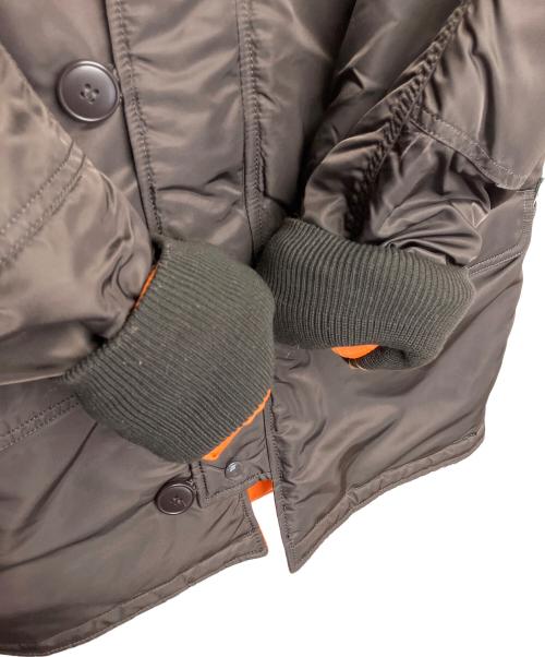 ALPHA INDUSTRIES（アルファインダストリーズ）ALPHA INDUSTRIES (アルファインダストリーズ) フライトジャケット ブラウン サイズ:XSの古着・服飾アイテム