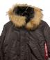 ALPHA INDUSTRIES (アルファインダストリーズ) フライトジャケット ブラウン サイズ:XS：8000円