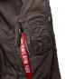 中古・古着 ALPHA INDUSTRIES (アルファインダストリーズ) フライトジャケット ブラウン サイズ:XS：8000円