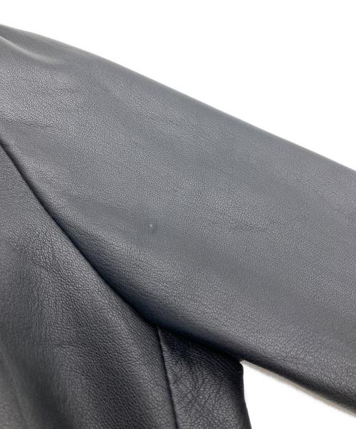 EPOCA UOMO（エポカ ウォモ）EPOCA UOMO (エポカ ウォモ) レザージャケット ブラック サイズ:46の古着・服飾アイテム