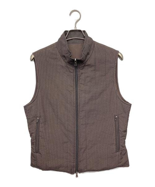 TAGLIATORE（タリアトーレ）TAGLIATORE (タリアトーレ) ベスト ブラウン サイズ:Mの古着・服飾アイテム
