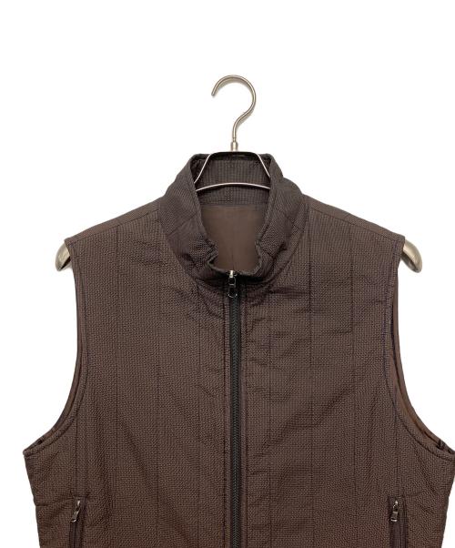 TAGLIATORE（タリアトーレ）TAGLIATORE (タリアトーレ) ベスト ブラウン サイズ:Mの古着・服飾アイテム