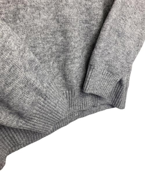 AMI Alexandre Mattiussi（アミアレクサンドルマテュッシ）AMI Alexandre Mattiussi (アミアレクサンドルマテュッシ) 厚手ニット グレー サイズ:2XLの古着・服飾アイテム