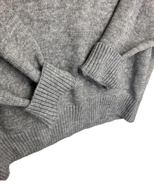 AMI Alexandre Mattiussi（アミアレクサンドルマテュッシ）AMI Alexandre Mattiussi (アミアレクサンドルマテュッシ) 厚手ニット グレー サイズ:2XLの古着・服飾アイテム