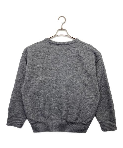 AMI Alexandre Mattiussi（アミアレクサンドルマテュッシ）AMI Alexandre Mattiussi (アミアレクサンドルマテュッシ) 厚手ニット グレー サイズ:2XLの古着・服飾アイテム