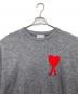 AMI Alexandre Mattiussi (アミアレクサンドルマテュッシ) 厚手ニット グレー サイズ:2XL：18000円